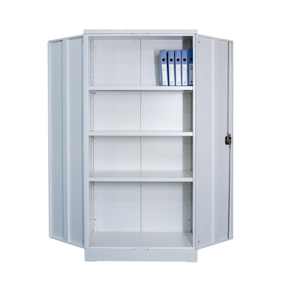 2 Doors 0.6mm  Flat Filing Cabinets Office School Knock Down Steel File Storage