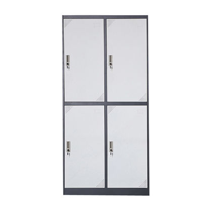 Office Home Gym RAL Color 4 Door Steel Locker Cabinet