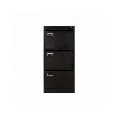 Waterproof Powder Coated Steel 3 Drawer Filing Cabinet