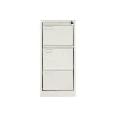 Waterproof Powder Coated Steel 3 Drawer Filing Cabinet