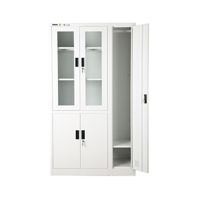 Fireproof Metal Filing Cabinet With Clothes Cabinet