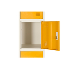 New Style School Storage Small Metal 4 Compartment Locker For Students